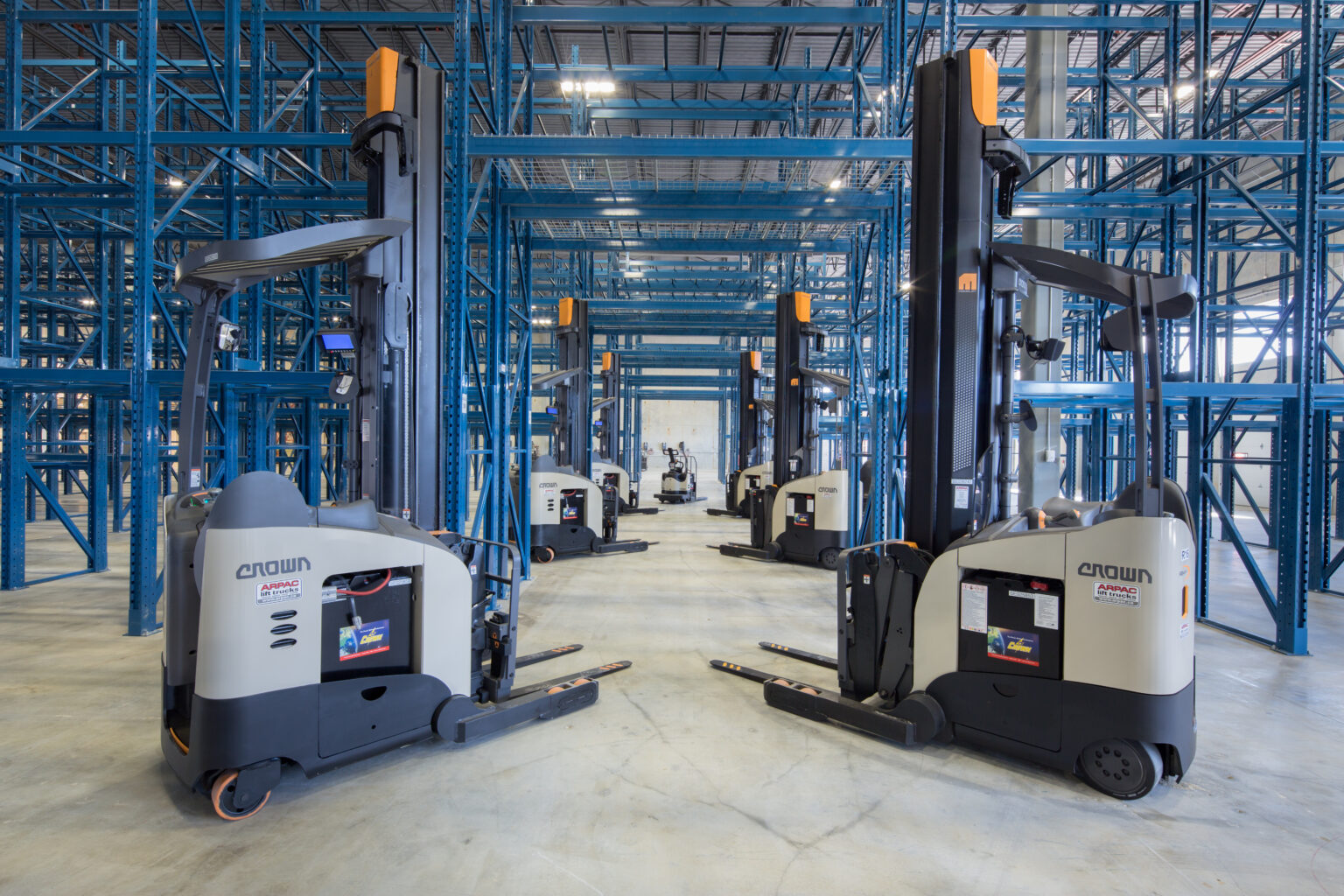Crown Forklifts in British Columbia and Alberta Canada - Arpac