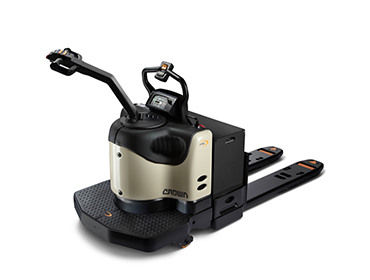 Crown PE Series Walkie Rider Pallet Trucks