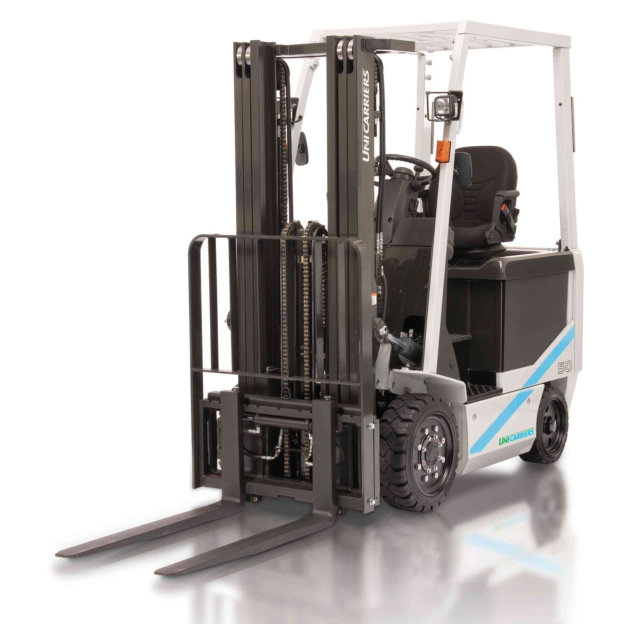 UniCarriers BX Series Electric Cushion Tire Forklifts – 3,000 to 8,000 lb. Capacity