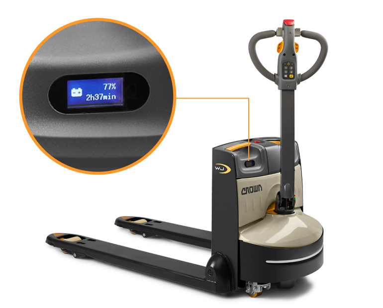 Crown WJ Series Compact Walkie Pallet Truck