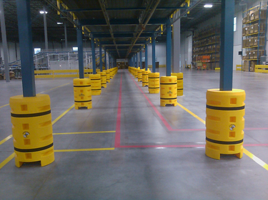 Rack & Column Protectors – Enhanced Warehouse Safety & Damage Prevention