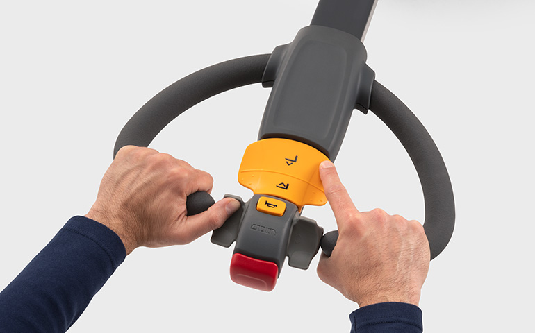 Crown WJ Series Compact Walkie Pallet Truck