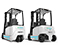 UniCarriers MXST/MXS Series Electric Pneumatic Forklifts