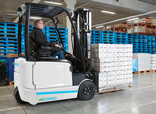 UniCarriers MXST/MXS Series Electric Pneumatic Forklifts