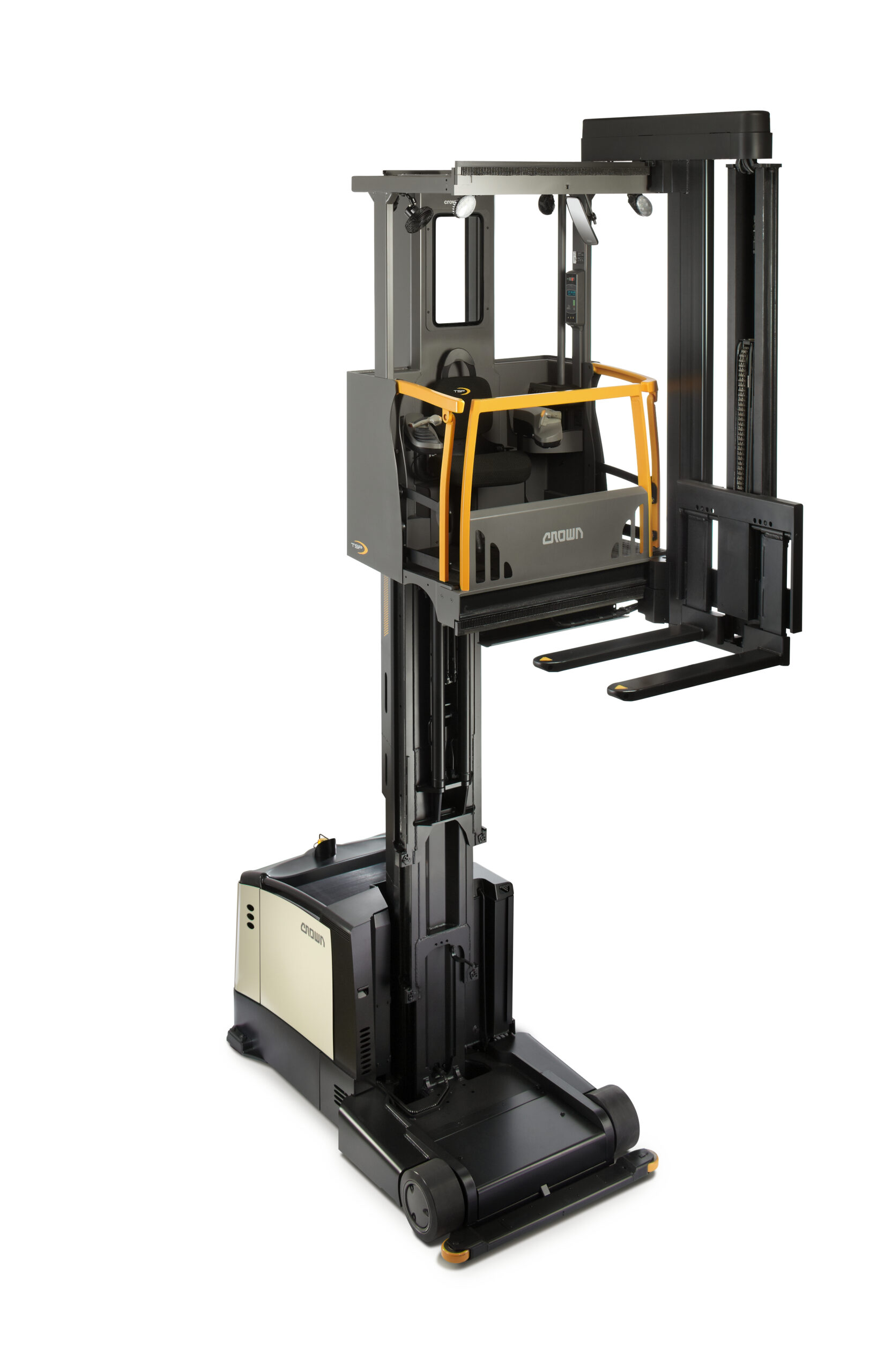 Crown TSP Series Turret Stockpicker Forklift Trucks