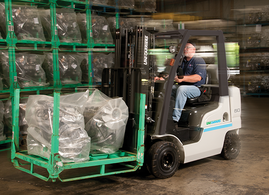 UniCarriers AF30–AF50 Nomad Series Internal Combustion Pneumatic Tire Forklifts